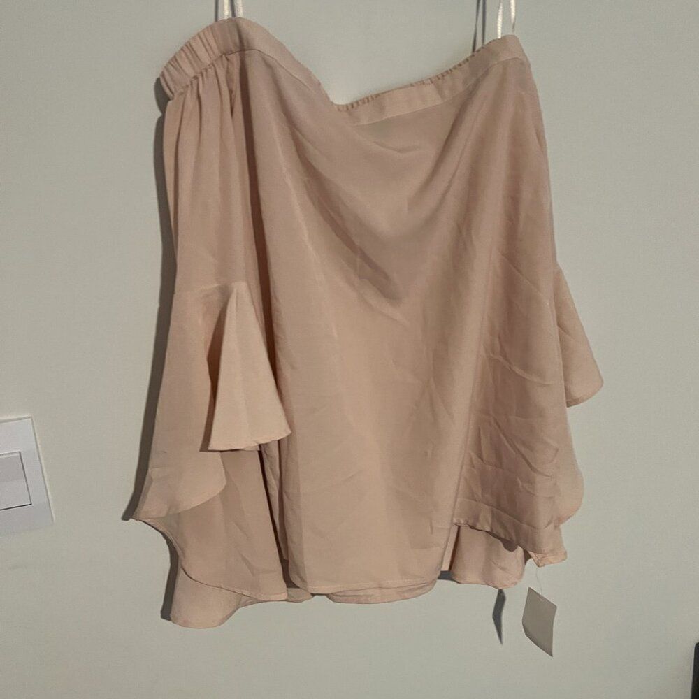 NWT Chelsea28 Off shoulder Top pink hero size M - Picture 6 of 11